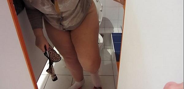  Golden shower in public toilets, bbw with hairy pussy pee into the toilet and on fat thighs. Fetish compilation.